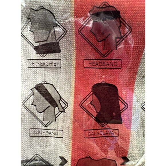 NEW Skull Flag Face Mask Pull Up Neck Gaiter Mask Seamless Headband Neckerchief - Picture 5 of 5